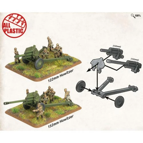 Flames Of War: Soviet - Heavy Artillery Battery - Image 2