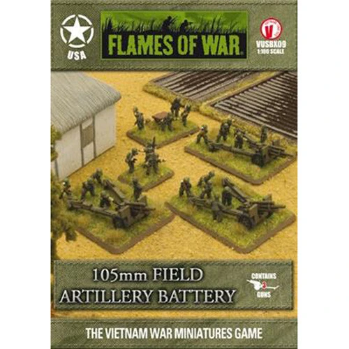 Flames Of War: Vietnam - 105mm Field Artillery Battery (Last Chance)