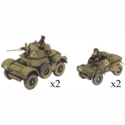 Flames Of War: WW2 - Daimler Armoured Car Troop