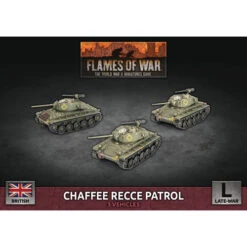 Flames Of War WW2: British - Chaffee Recce Patrol