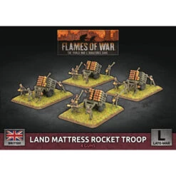 Flames Of War WW2: British - Land Mattress Rocket Troop