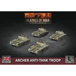Flames Of War WW2: British - Archer Anti-tank Troop