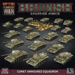 Flames Of War WW2: British Starter Force - Comet Armoured Squadron