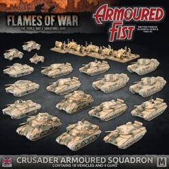 Flames Of War WW2: British - Crusader Armoured Squadron