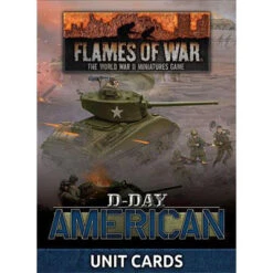 Flames Of War: WW2 - D-Day American Unit Cards