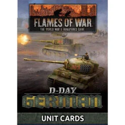 Flames Of War: WW2 - D-Day German Unit Cards
