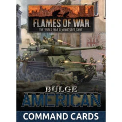 Flames Of War WW2: Bulge - American Command Cards