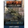 Flames Of War WW2: Bulge - American Unit Cards