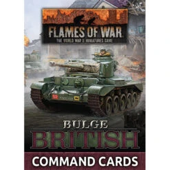 Flames Of War WW2: Bulge - British Command Cards
