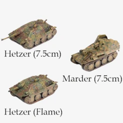 Flames Of War: German - Hetzer Tank-Hunter Platoon