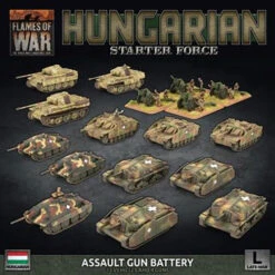 Flames Of War WW2: Hungarian Starter Force - Zrinyi Assault Gun Battery