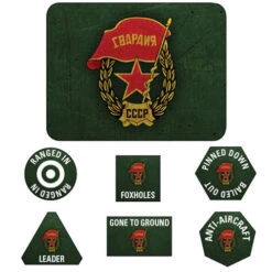 Flames Of War: Soviet Guards Tokens & Objectives