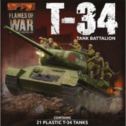 Flames Of War: Soviet - T-34 Tank Battalion