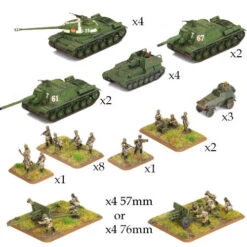 Flames Of War: Soviet Starter Force - Heavy Assault Group