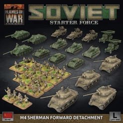 Flames Of War WW2: Soviet Starter Force - M4 Sherman Forward Detachment