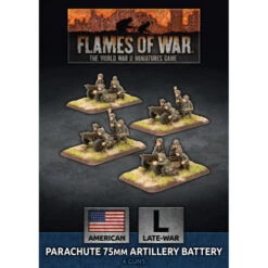 Flames Of War: WW2 - Parachute 75mm Artillery Battery