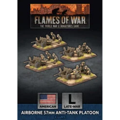 Flames Of War: WW2 - Airborne 57mm Anti-Tank Platoon