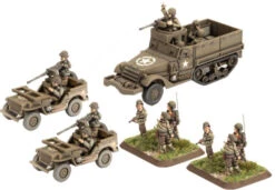 Flames Of War: WW2 - Armored Rifle Company HQ