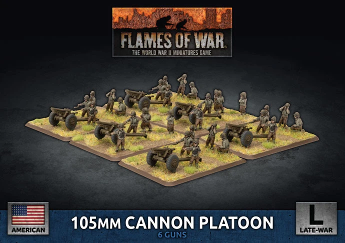 Flames Of War: WW2 - 105mm Cannon Platoon
