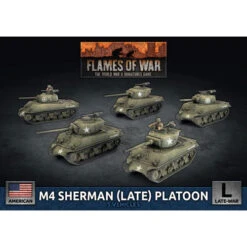 Flames Of War WW2: M4 Sherman (Late) Platoon