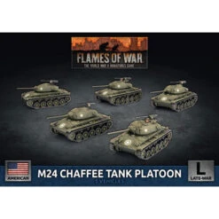 Flames Of War WW2: M24 Chaffee Tank Platoon
