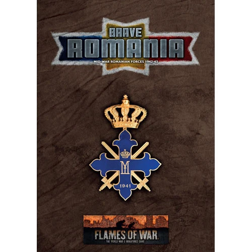 Flames Of War WW2: Brave Romania - Romanian Booklet + Cards