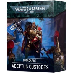 Games Workshop Warhammer 40K: Datacards - Adeptus Custodes (9th Edition)