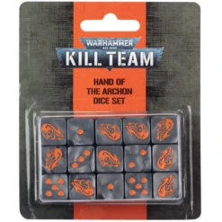 Games Workshop Warhammer 40K: Kill Team - Hand Of The Archon Dice (Last Chance)