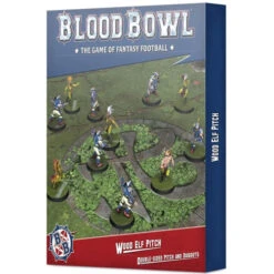 Games Workshop Blood Bowl: Wood Elf Team - Pitch & Dugouts