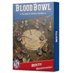 Games Workshop Blood Bowl: Amazon Team - Pitch & Dugouts