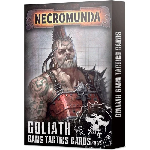 Games Workshop Necromunda: Goliath Gang Tactics Cards (2022 Edition)