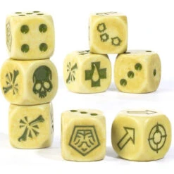 Games Workshop Necromunda: Squat Ironhead Prospectors Gang Dice (8) (Last Chance)