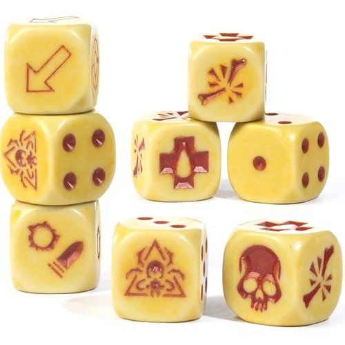 Games Workshop Necromunda: Ash Wastes Nomads Dice (8)
