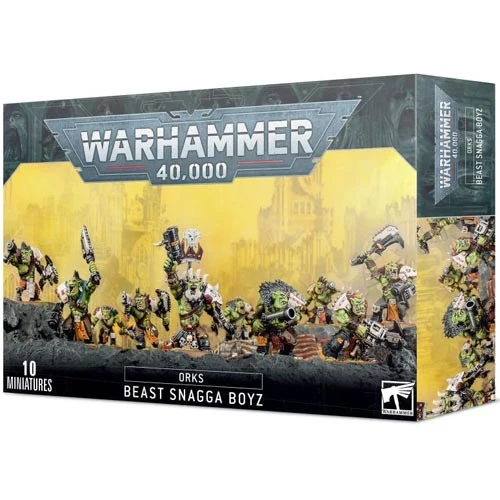 Games Workshop Warhammer 40K: Orks - Beast Snagga Boyz