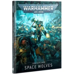 Games Workshop Warhammer 40K: Codex Supplement - Space Wolves (Hardcover)