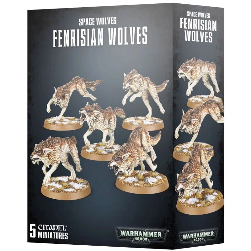 Games Workshop Warhammer 40K: Space Wolves - Fenrisian Wolves