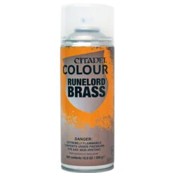 Games Workshop Citadel Spray Paint: Runelord Brass (400ml) (Last Chance)