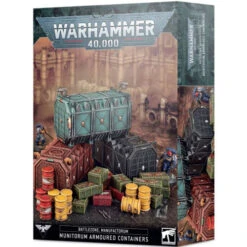 Games Workshop Warhammer 40K: Battlezone Manufactorum - Munitorum Armoured Containers