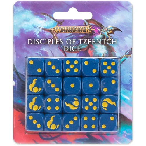 Games Workshop Warhammer Age Of Sigmar: Disciples Of Tzeentch Dice