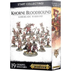 Games Workshop Warhammer Age Of Sigmar: Start Collecting! Khorne Bloodbound - Goreblade Warband (Last Chance)