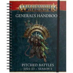 Games Workshop Warhammer Age Of Sigmar: Generals Handbook - Pitched Battles 2022-23 Season 2 (Last Chance)