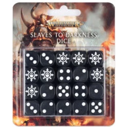 Games Workshop Warhammer Age Of Sigmar: Slaves To Darkness Dice (20)
