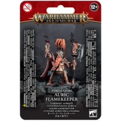 Games Workshop Warhammer Age Of Sigmar: Fyreslayers - Auric Flamekeeper
