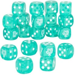 Games Workshop Warhammer Age Of Sigmar: Idoneth Deepkin Dice (Last Chance)