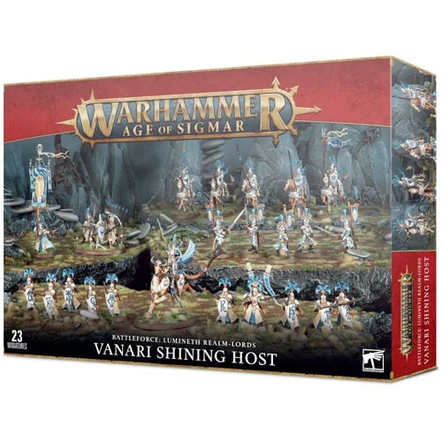 Games Workshop Warhammer Age Of Sigmar: Lumineth Realm-Lords Battleforce - Vanari Shining Host (Last Chance)