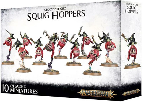 Games Workshop Warhammer Age Of Sigmar: Gloomspite Gitz - Squig Hoppers
