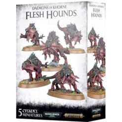 Games Workshop Warhammer 40K/Age Of Sigmar: Daemons Of Khorne - Flesh Hounds
