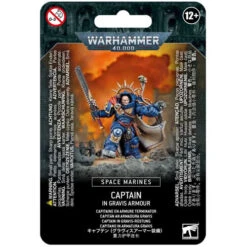 Games Workshop Warhammer 40K: Space Marines - Captain In Gravis Armour