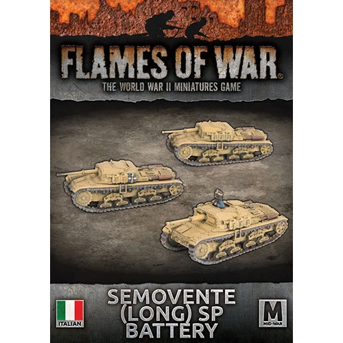 Flames Of War WW2: Italian - Semovente (Long) SP Battery - Image 4