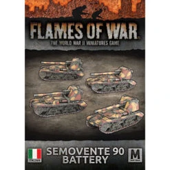 Flames Of War WW2: Semovente 90 Battery